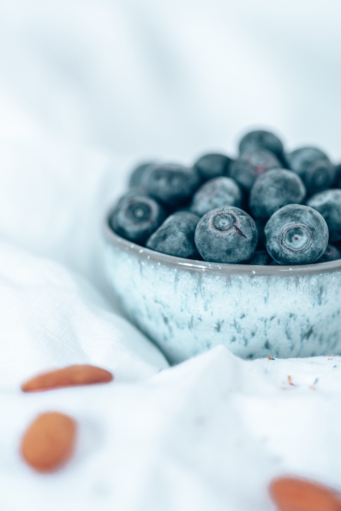 Heidelbeeren - Blaubeeren - mit Presets bearbeitetes Foto