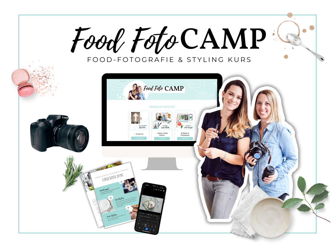 Food-Fotografie, Styling und Bildbearbeitungskurs